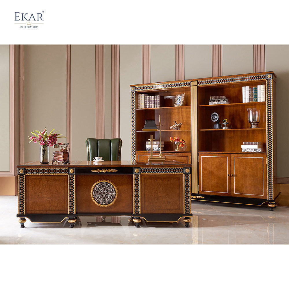 Classic Style Home Office Table Classic Luxury Furniture Desk,EKAR FURNITURE CO.,LTD,Classic Style Home Office Table Classic  Luxury Furniture Desk,foshan furniture factory,custom Furniture factory,china furniture factory