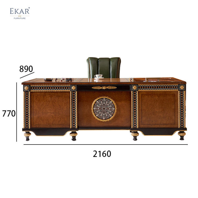 ,MY SHOP,Classic Style Home Office Table Classic  Luxury Furniture Desk,foshan furniture factory,custom Furniture factory,china furniture factory