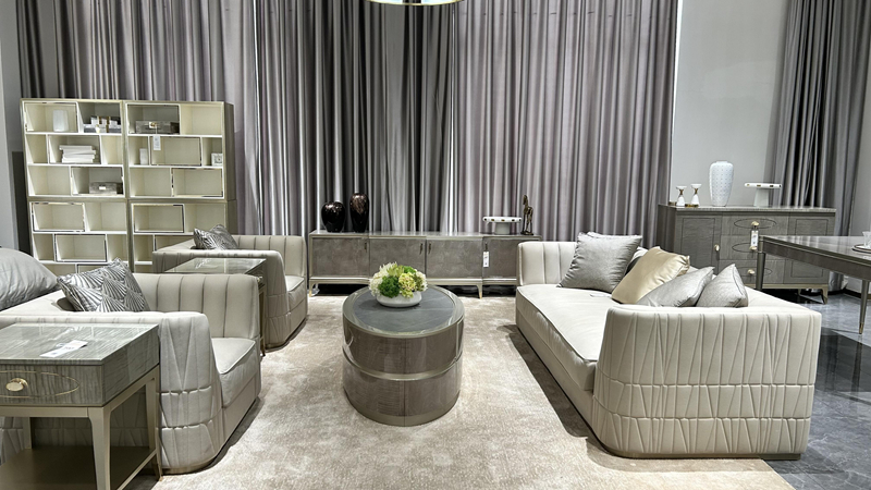 Metal Base Sofa and Coffee Table Set