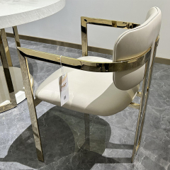 ,MY SHOP,Metal and Crystal Round Dining Table,foshan furniture factory,custom Furniture factory,china furniture factory