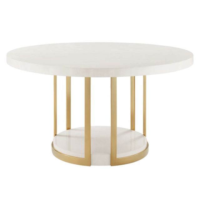 ,MY SHOP,Metal and Crystal Round Dining Table,foshan furniture factory,custom Furniture factory,china furniture factory