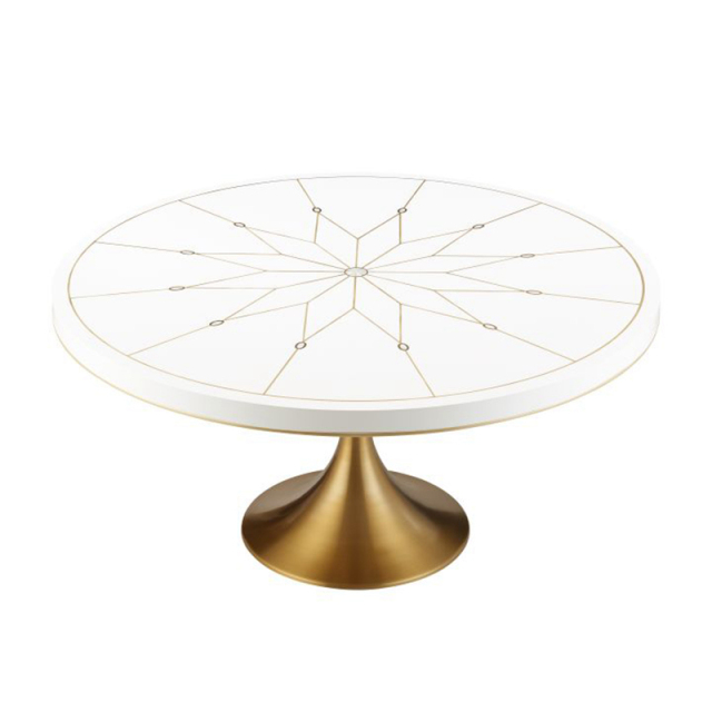 Circular Metal Leg Dining Tables,EKAR FURNITURE CO.,LTD,Circular Metal Leg Dining Tables,foshan furniture factory,custom Furniture factory,china furniture factory