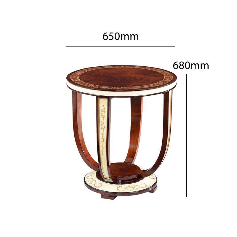 Classic Round Wood Side Table – Timeless Elegance,EKAR FURNITURE CO.,LTD,Classic Round Wood Side Table – Timeless Elegance,foshan furniture factory,custom Furniture factory,china furniture factory