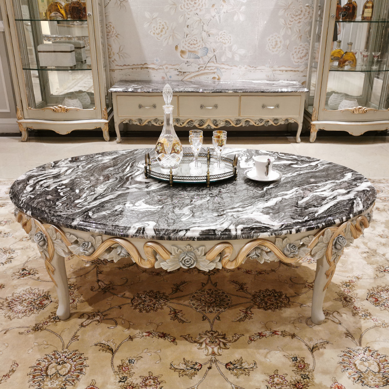 French Style Solid Wood Coffee Table with Hand Carved Details,EKAR FURNITURE CO.,LTD,French Style Solid Wood Coffee Table with Hand Carved Details,foshan furniture factory,custom Furniture factory,china furniture factory