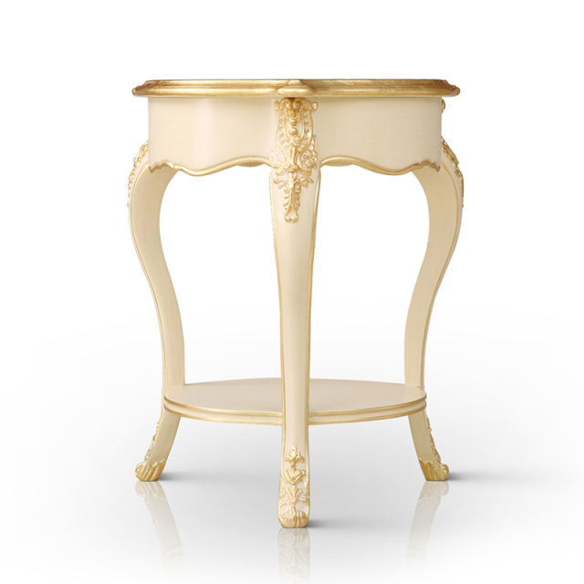 ,MY SHOP,French classic solid wood living room round corner table,foshan furniture factory,custom Furniture factory,china furniture factory