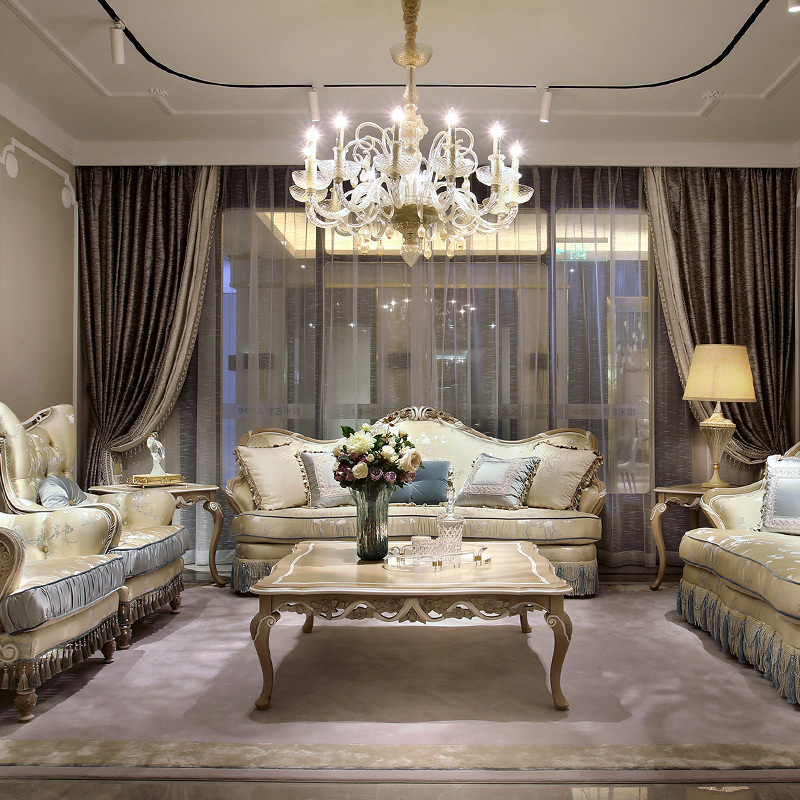 Classic Hand-Carved Solid Wood Living Room Coffee Table,EKAR FURNITURE CO.,LTD,Classic Hand-Carved Solid Wood Living Room Coffee Table,foshan furniture factory,custom Furniture factory,china furniture factory