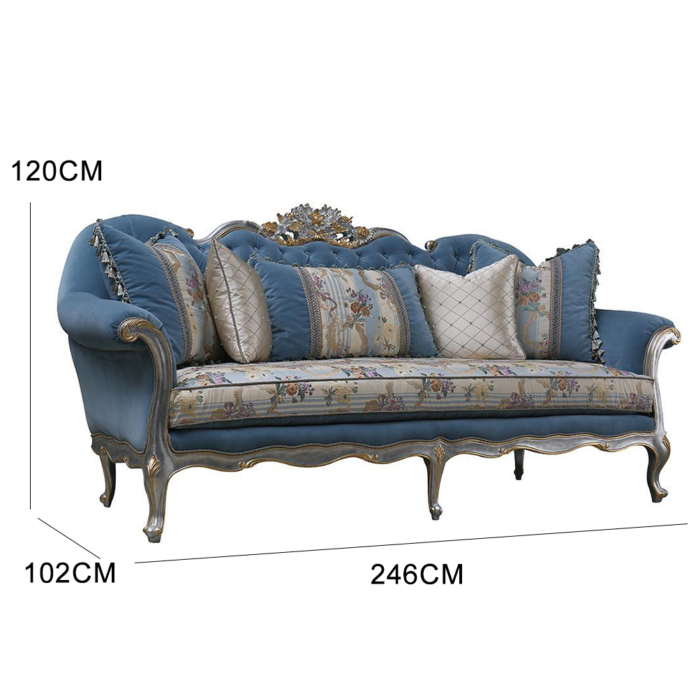 Regal French-Style Sofa and Coffee Table Set for Classic Interiors,EKAR FURNITURE CO.,LTD,Regal French-Style Sofa and Coffee Table Set for Classic Interiors,foshan furniture factory,custom Furniture factory,china furniture factory