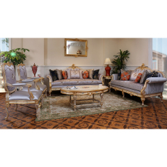 ,MY SHOP,Gorgeous French living room classic oval coffee table set with gold details,foshan furniture factory,custom Furniture factory,china furniture factory