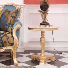 ,MY SHOP,Elegant French Classic Round Coffee and Corner Table Set for Luxurious Interiors,foshan furniture factory,custom Furniture factory,china furniture factory