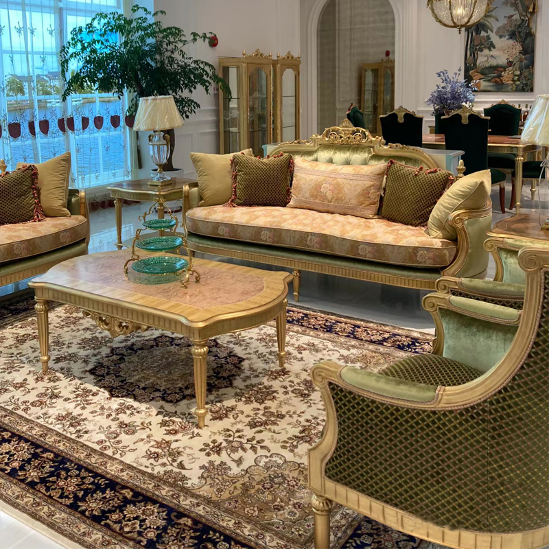 French Classic Rectangular Coffee and End Table Set with Solid Wood Craftsmanship,EKAR FURNITURE CO.,LTD,French Classic Rectangular Coffee and End Table Set with Solid Wood Craftsmanship,foshan furniture factory,custom Furniture factory,china furniture factory