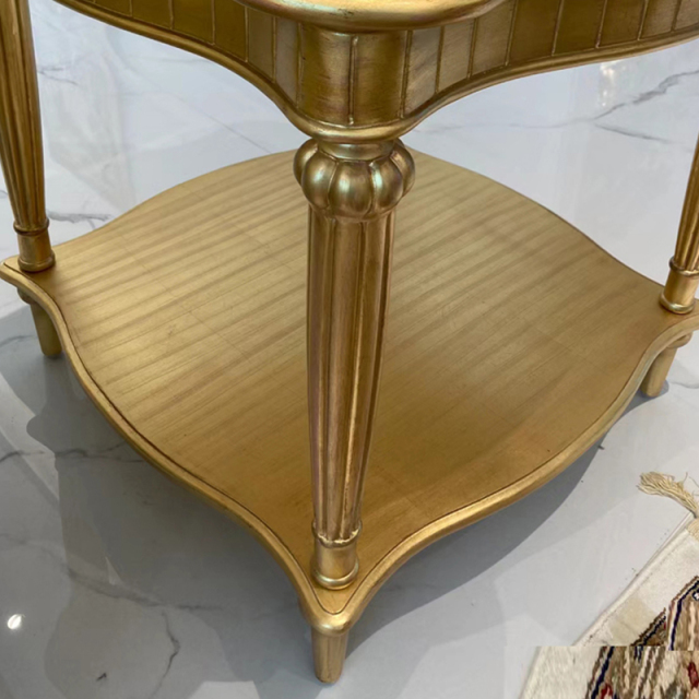 ,MY SHOP,French Classic Rectangular Coffee and End Table Set with Solid Wood Craftsmanship,foshan furniture factory,custom Furniture factory,china furniture factory