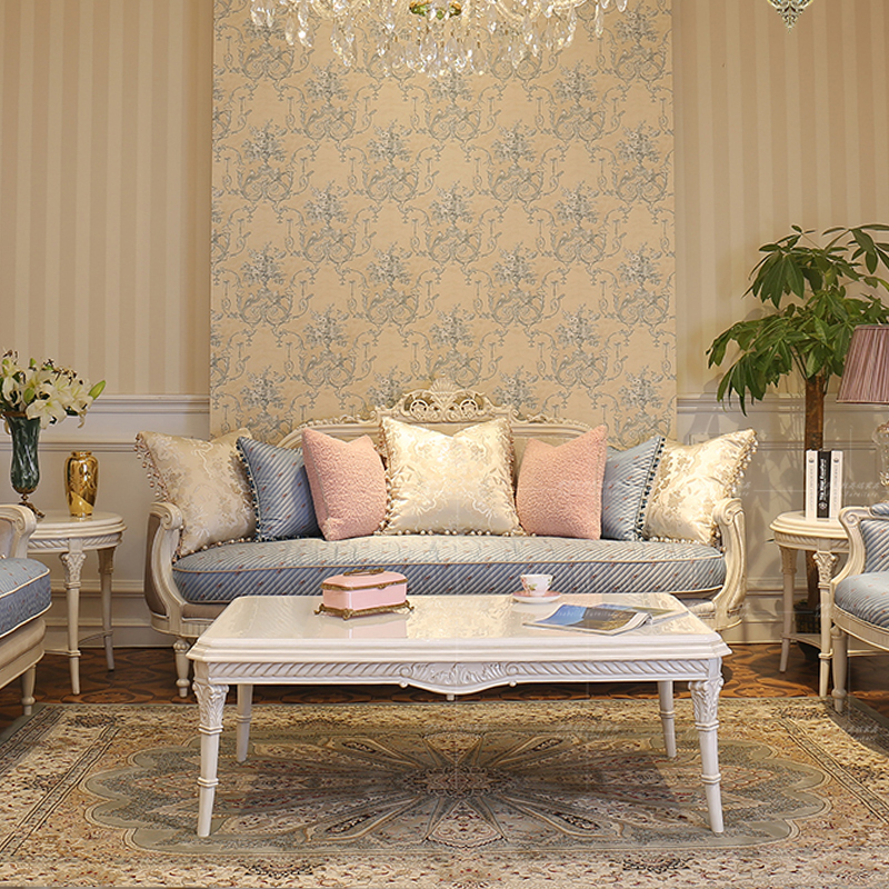 French Classic Living Room Set with Marble Panel and Intricate Carvings,EKAR FURNITURE CO.,LTD,French Classic Living Room Set with Marble Panel and Intricate Carvings,foshan furniture factory,custom Furniture factory,china furniture factory