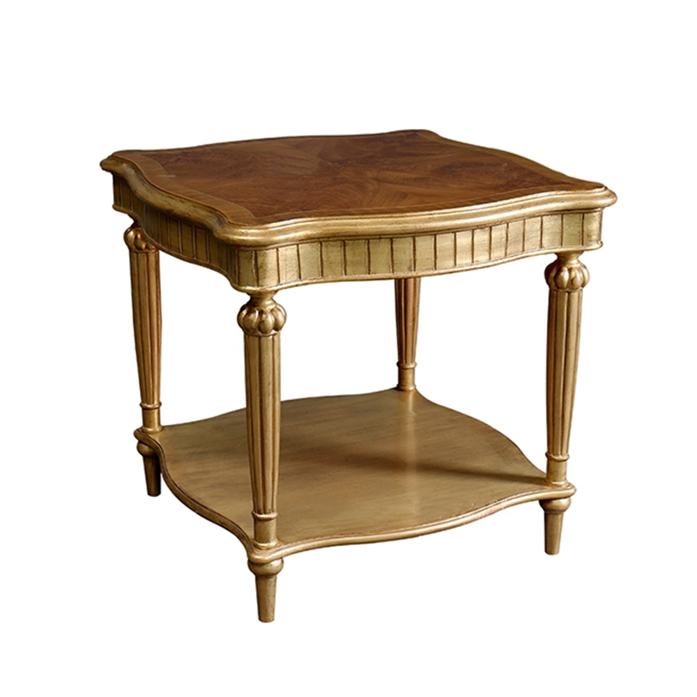 French Classic Rectangular Coffee and End Table Set with Solid Wood Craftsmanship,EKAR FURNITURE CO.,LTD,French Classic Rectangular Coffee and End Table Set with Solid Wood Craftsmanship,foshan furniture factory,custom Furniture factory,china furniture factory