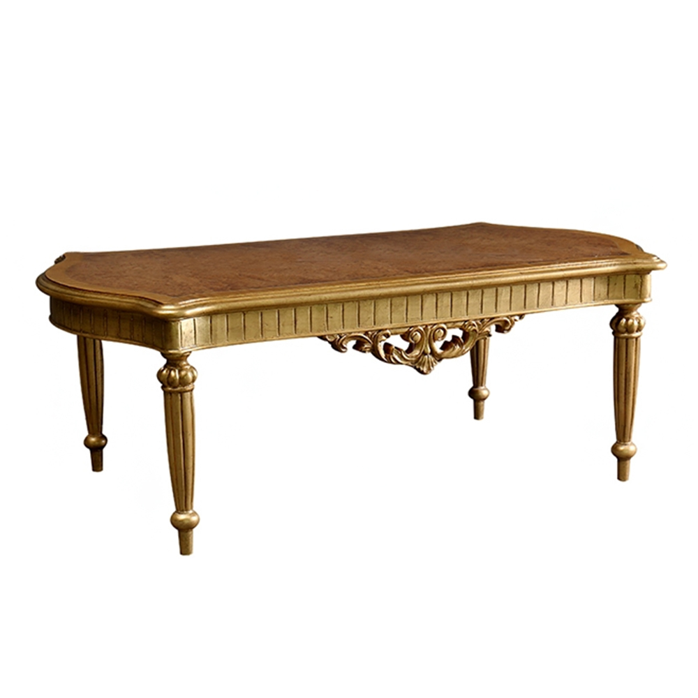 French Classic Rectangular Coffee and End Table Set with Solid Wood Craftsmanship,EKAR FURNITURE CO.,LTD,French Classic Rectangular Coffee and End Table Set with Solid Wood Craftsmanship,foshan furniture factory,custom Furniture factory,china furniture factory