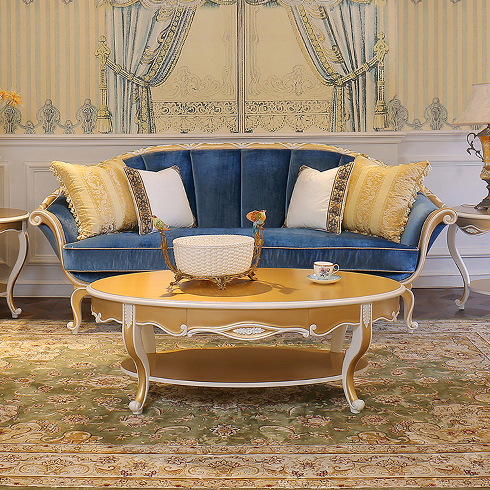 French Style Classic Square Coffee Table and Side Table Living Room Furniture Set,EKAR FURNITURE CO.,LTD,French Style Classic Square Coffee Table and Side Table Living Room Furniture Set,foshan furniture factory,custom Furniture factory,china furniture factory