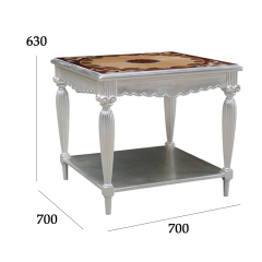 ,MY SHOP,French classic living room solid wood craft square coffee table and end table set,foshan furniture factory,custom Furniture factory,china furniture factory