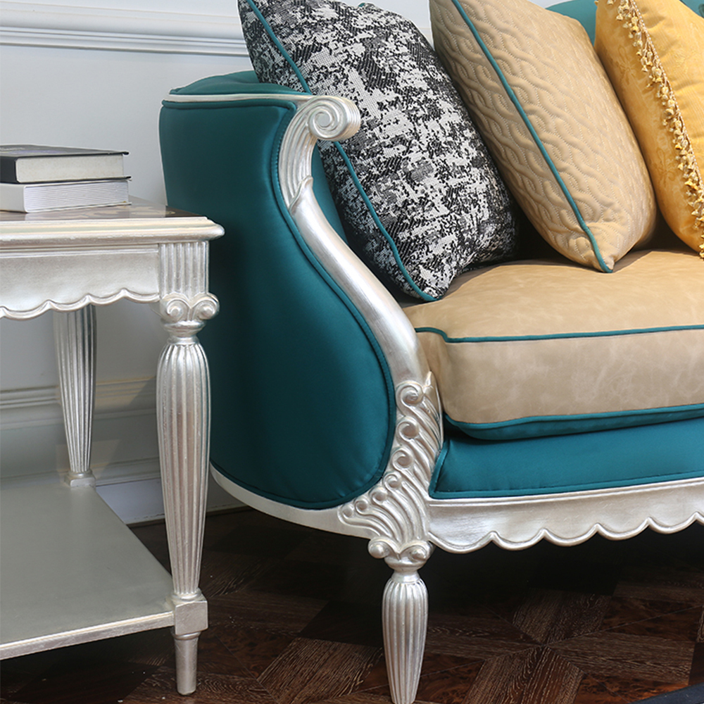 French classic living room solid wood craft square coffee table and end table set,EKAR FURNITURE CO.,LTD,French classic living room solid wood craft square coffee table and end table set,foshan furniture factory,custom Furniture factory,china furniture factory