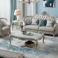 ,MY SHOP,New design classic French solid wood carved living room coffee table combination set,foshan furniture factory,custom Furniture factory,china furniture factory