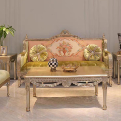 ,MY SHOP,Exquisite Beige Solid Wood Carved Coffee Table for Classic Interiors,foshan furniture factory,custom Furniture factory,china furniture factory