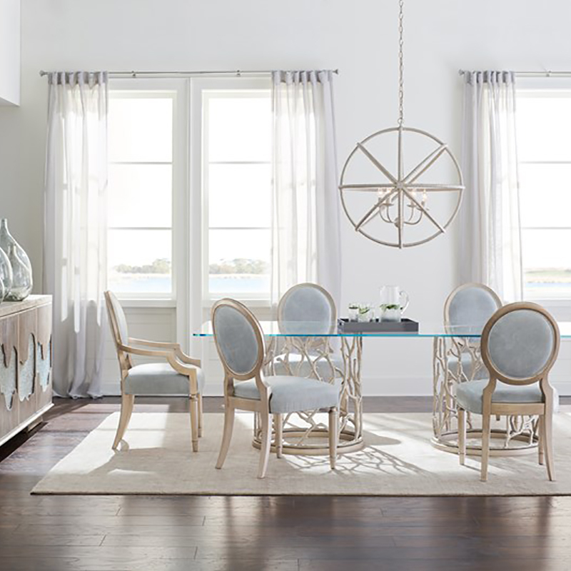 Classic smooth glass top and metal legs dining table,EKAR FURNITURE CO.,LTD,Classic smooth glass top and metal legs dining table,foshan furniture factory,custom Furniture factory,china furniture factory