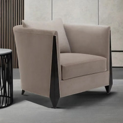Classic American style living room furniture solid wood legs fabric sofa armrest leisure chair,EKAR FURNITURE CO.,LTD,Classic American style living room furniture solid wood legs fabric sofa armrest leisure chair,foshan furniture factory,custom Furniture factory,china furniture factory
