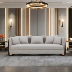 ,MY SHOP,Elegant American Style Wooden Leg Fabric Sofa,foshan furniture factory,custom Furniture factory,china furniture factory