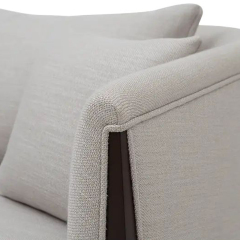 ,MY SHOP,Elegant American Style Wooden Leg Fabric Sofa,foshan furniture factory,custom Furniture factory,china furniture factory