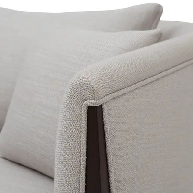 ,MY SHOP,Elegant American Style Wooden Leg Fabric Sofa,foshan furniture factory,custom Furniture factory,china furniture factory