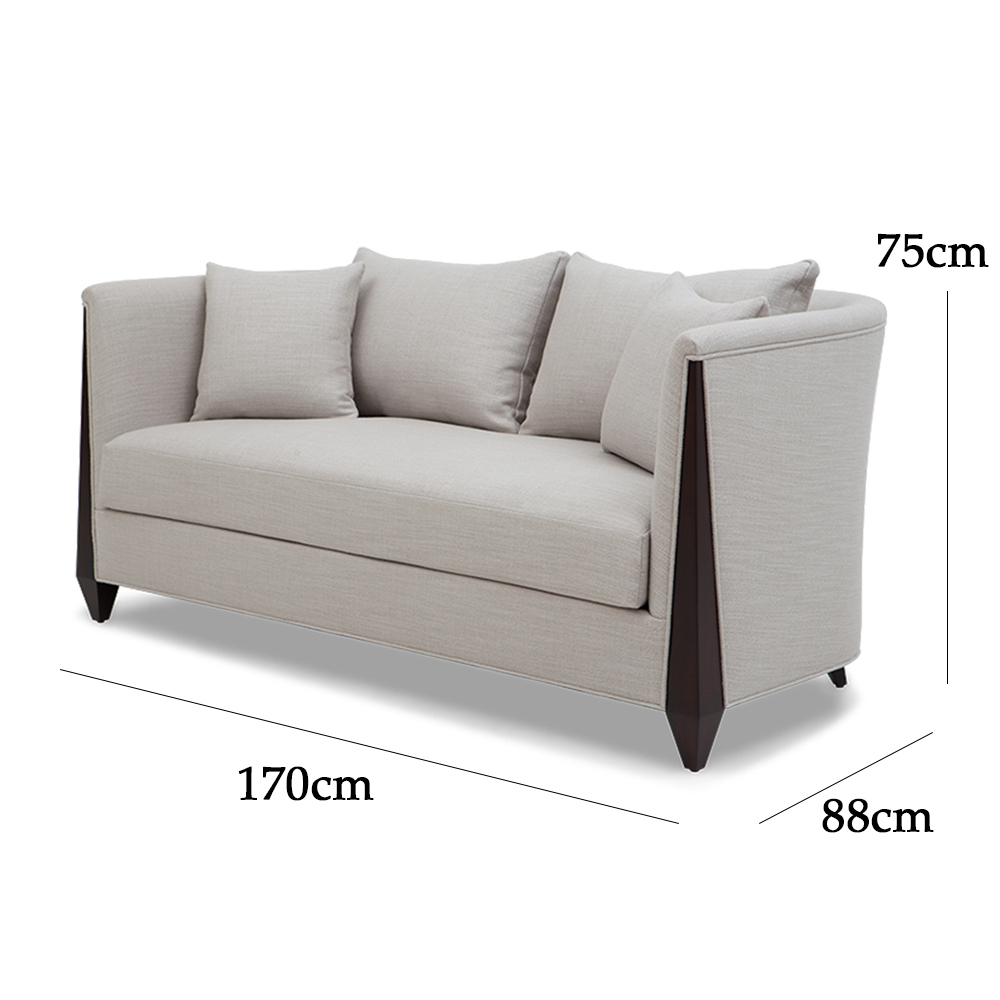 Classic American furniture fabric double sofa with wooden legs,EKAR FURNITURE CO.,LTD,Classic American furniture fabric double sofa with wooden legs,foshan furniture factory,custom Furniture factory,china furniture factory