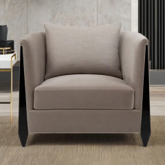 Classic American style living room furniture solid wood legs fabric sofa armrest leisure chair,EKAR FURNITURE CO.,LTD,Classic American style living room furniture solid wood legs fabric sofa armrest leisure chair,foshan furniture factory,custom Furniture factory,china furniture factory