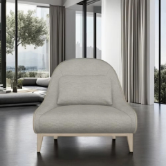 ,MY SHOP,Elegant American Style Wooden Leg Fabric Lounge Chair,foshan furniture factory,custom Furniture factory,china furniture factory