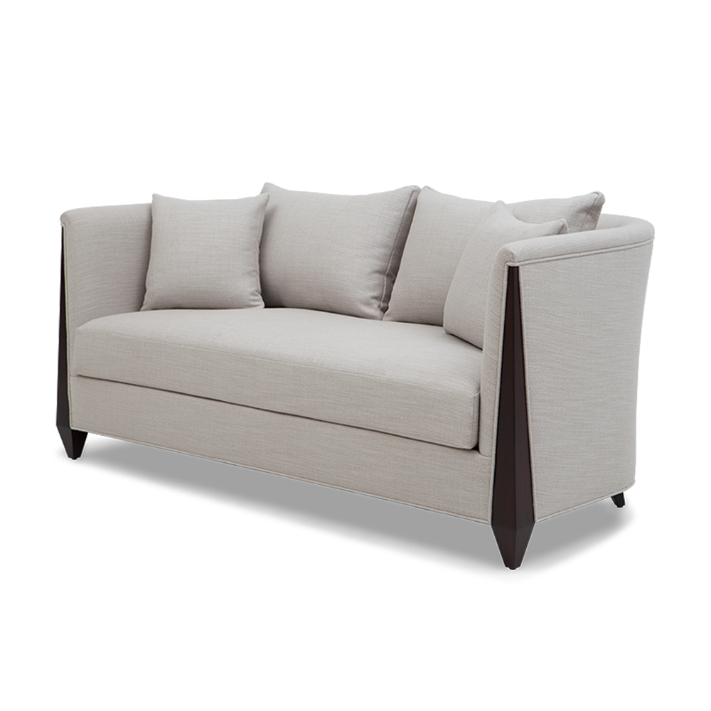 Classic American furniture fabric double sofa with wooden legs,EKAR FURNITURE CO.,LTD,Classic American furniture fabric double sofa with wooden legs,foshan furniture factory,custom Furniture factory,china furniture factory