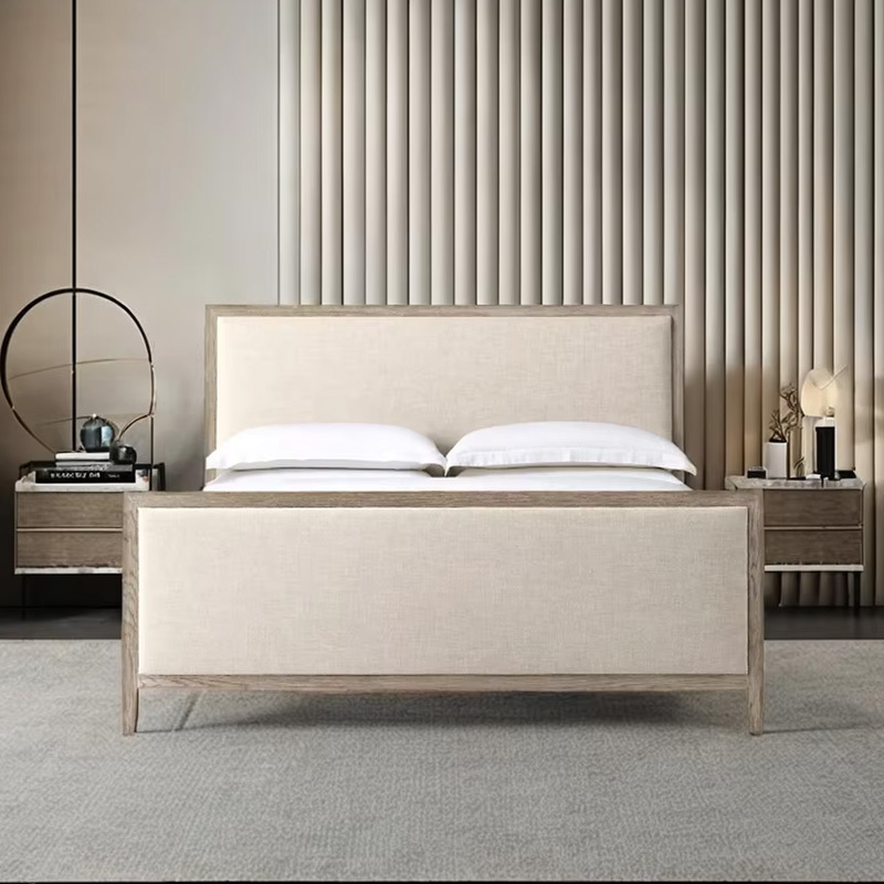 Classic American Style Solid Wood Bed Frame,EKAR FURNITURE CO.,LTD,Classic American Style Solid Wood Bed Frame,foshan furniture factory,custom Furniture factory,china furniture factory