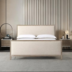 ,MY SHOP,Classic American Style Solid Wood Bed Frame,foshan furniture factory,custom Furniture factory,china furniture factory