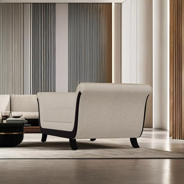 Classic American-style living room furniture fabric wooden leg bench,EKAR FURNITURE CO.,LTD,Classic American style living room furniture fabric wooden leg bench,foshan furniture factory,custom Furniture factory,china furniture factory