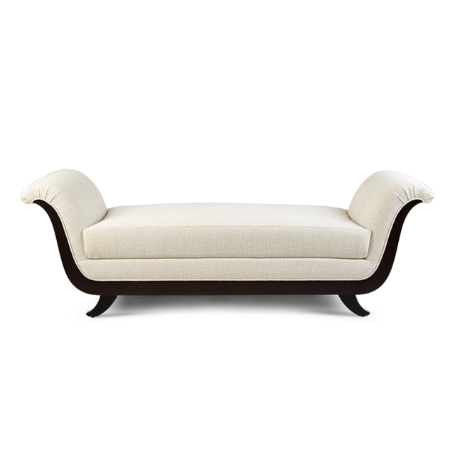 Classic American-style living room furniture fabric wooden leg bench,EKAR FURNITURE CO.,LTD,Classic American style living room furniture fabric wooden leg bench,foshan furniture factory,custom Furniture factory,china furniture factory