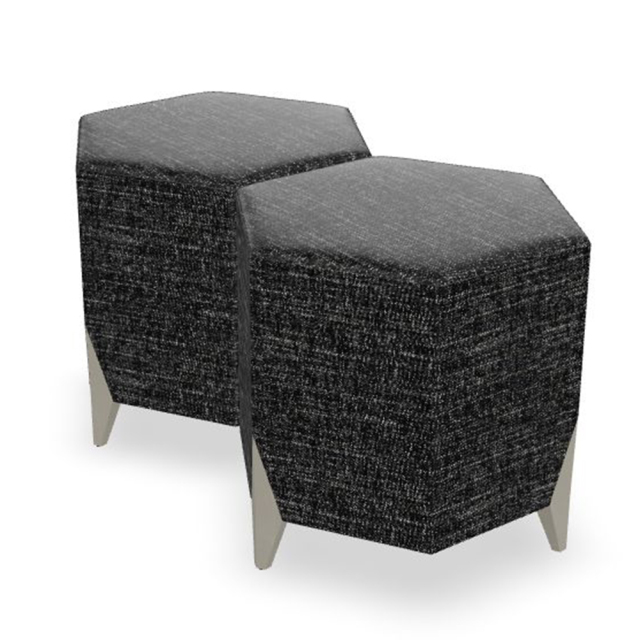 ,MY SHOP,Elegant American Hexagonal Ottoman for Living Room,foshan furniture factory,custom Furniture factory,china furniture factory