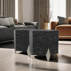 ,MY SHOP,Elegant American Hexagonal Ottoman for Living Room,foshan furniture factory,custom Furniture factory,china furniture factory