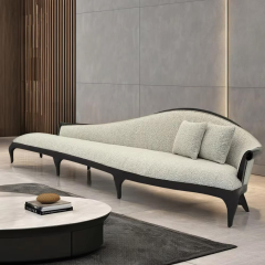 ,MY SHOP,Elegant American style living room furniture wooden legs curved sofa,foshan furniture factory,custom Furniture factory,china furniture factory