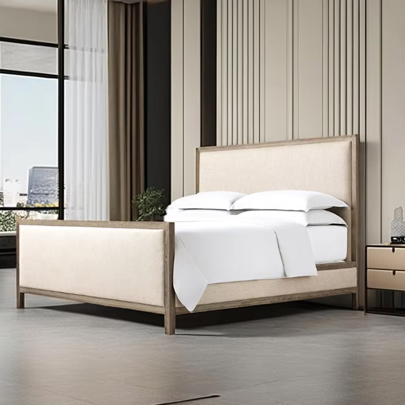 Classic American Style Solid Wood Bed Frame,EKAR FURNITURE CO.,LTD,Classic American Style Solid Wood Bed Frame,foshan furniture factory,custom Furniture factory,china furniture factory