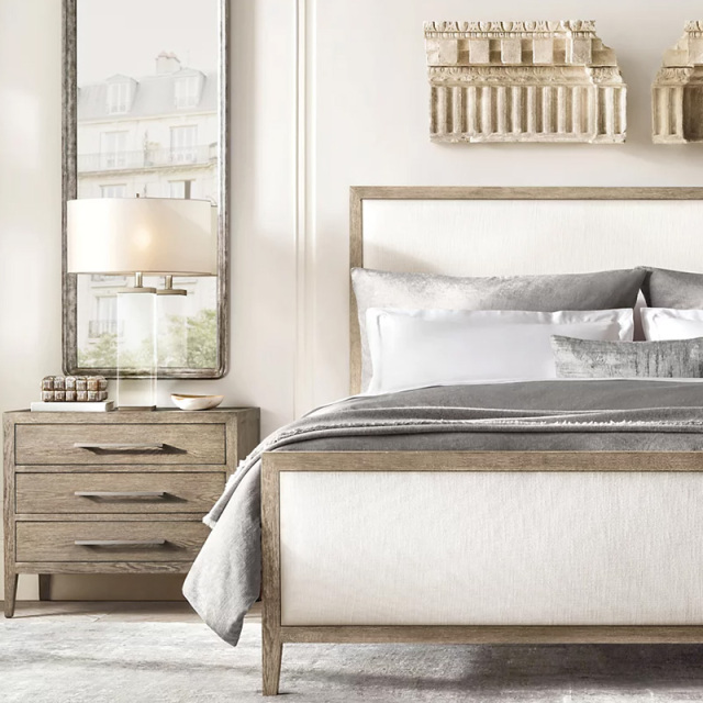 ,MY SHOP,Classic American Style Solid Wood Bed Frame,foshan furniture factory,custom Furniture factory,china furniture factory