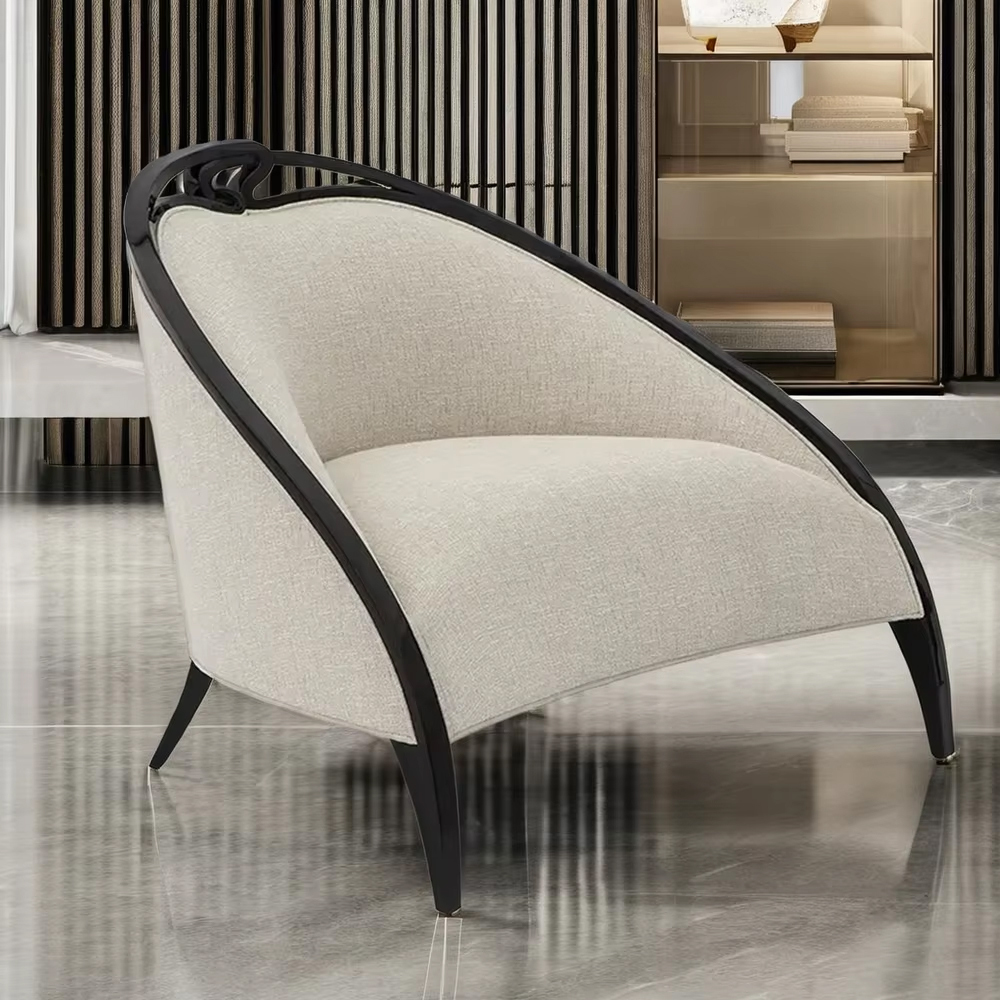 Classic American style wooden frame living room lounge chair,EKAR FURNITURE CO.,LTD,Classic American style wooden frame living room lounge chair,foshan furniture factory,custom Furniture factory,china furniture factory