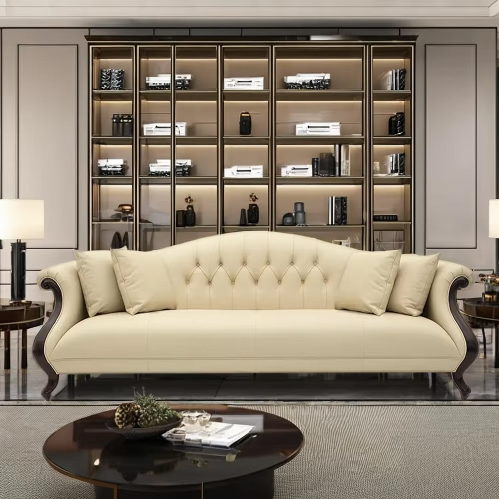 Elegant living room furniture American style wooden frame sofa,EKAR FURNITURE CO.,LTD,Elegant living room furniture American style wooden frame sofa,foshan furniture factory,custom Furniture factory,china furniture factory