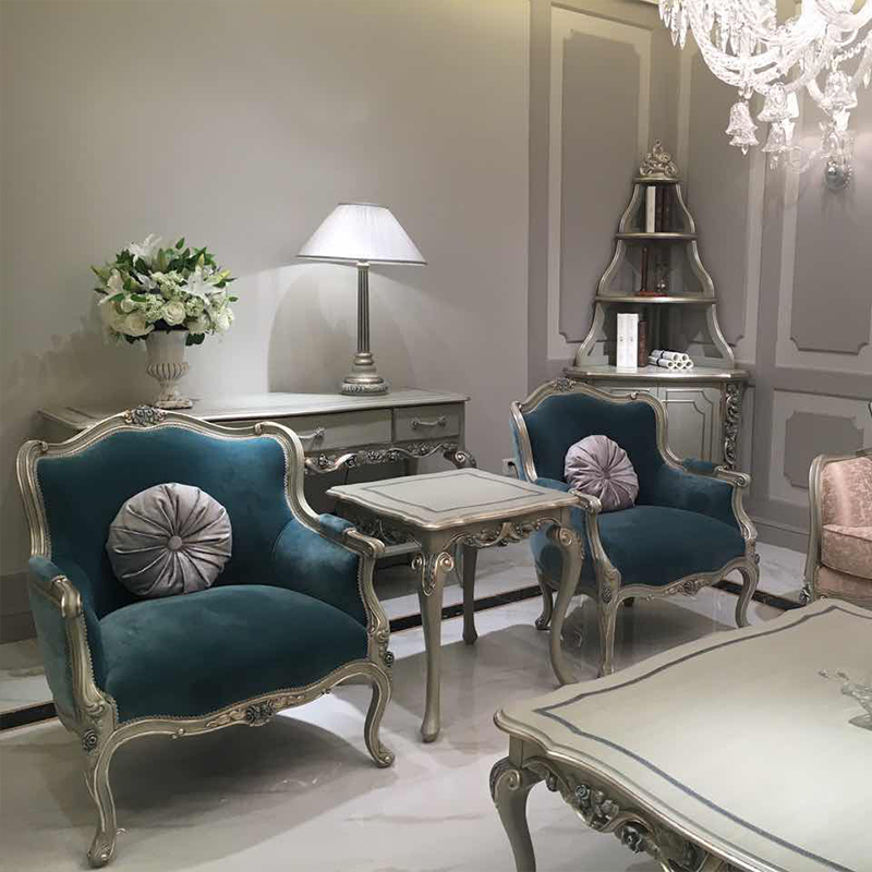 French style living room furniture solid wood frame leisure chair,EKAR FURNITURE CO.,LTD,French style living room furniture solid wood frame leisure chair,foshan furniture factory,custom Furniture factory,china furniture factory