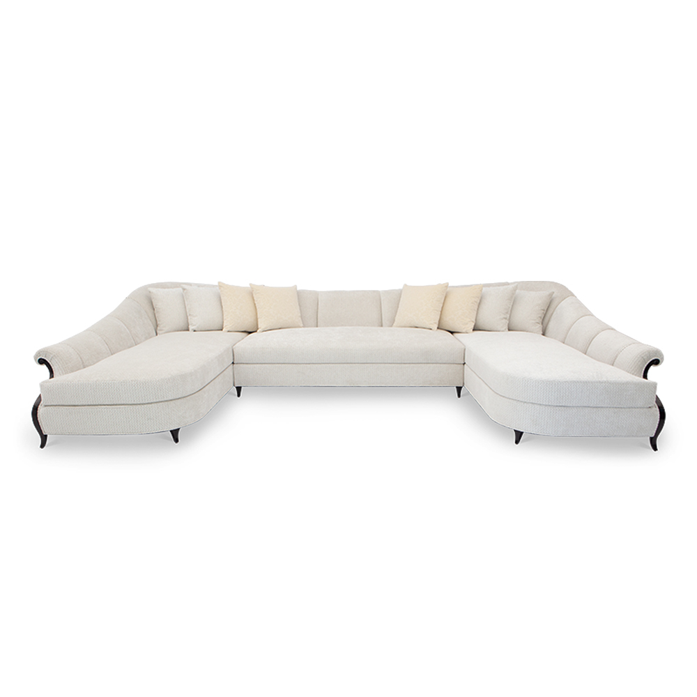 Classic American style living room wooden frame corner sofa,EKAR FURNITURE CO.,LTD,Classic American style living room wooden frame corner sofa,foshan furniture factory,custom Furniture factory,china furniture factory