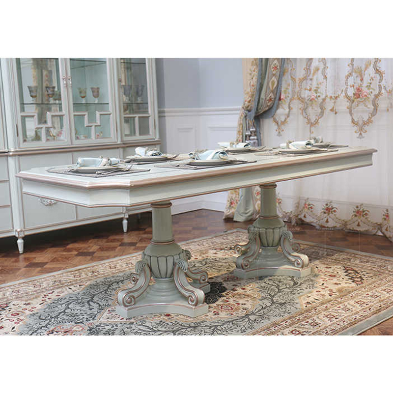 Elegant French-style living room furniture long dining table,EKAR FURNITURE CO.,LTD,Elegant French-style living room furniture long dining table,foshan furniture factory,custom Furniture factory,china furniture factory