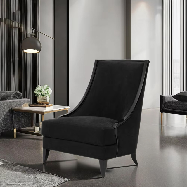 French style living room furniture wooden leg lounge chair,EKAR FURNITURE CO.,LTD,French style living room furniture wooden leg lounge chair,foshan furniture factory,custom Furniture factory,china furniture factory