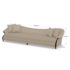 ,MY SHOP,Luxurious American Multi-Seater Fabric Sofa,foshan furniture factory,custom Furniture factory,china furniture factory