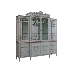 ,MY SHOP,Elegant French Style Glass Cabinet,foshan furniture factory,custom Furniture factory,china furniture factory