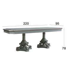 ,MY SHOP,Elegant French-style living room furniture long dining table,foshan furniture factory,custom Furniture factory,china furniture factory